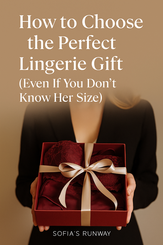 How to Choose the Perfect Lingerie Gift (Even If You Don’t Know Her Size)