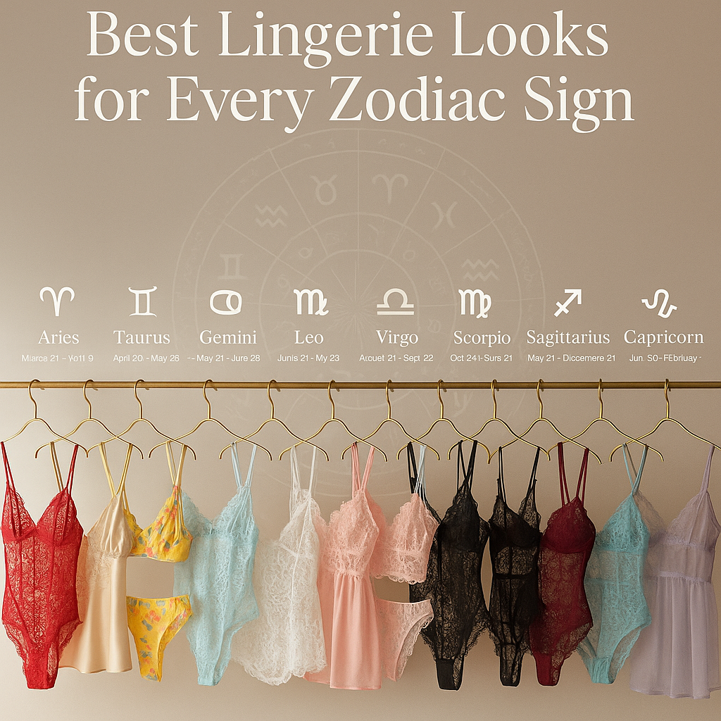 Best Lingerie Looks for Every Zodiac Sign